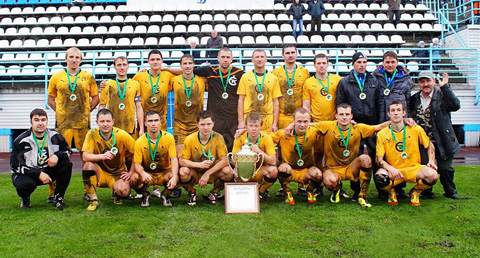 ФК Пролетарий Сураж - Чемпион и обладатель Кубка Брянской области 2012