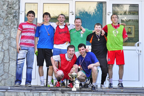 Команда Бавария – победитель первенства НГТУ и победитель Лиги Чемпионов