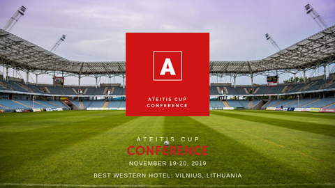 Конференция Ateitis CUP «Современные тенденции в молодёжном футболе» в Вильнюсе. 19-20 ноября.