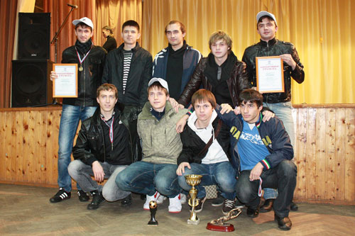 Атлант - чемпион лиги дворового футбола Воронежа 2010
